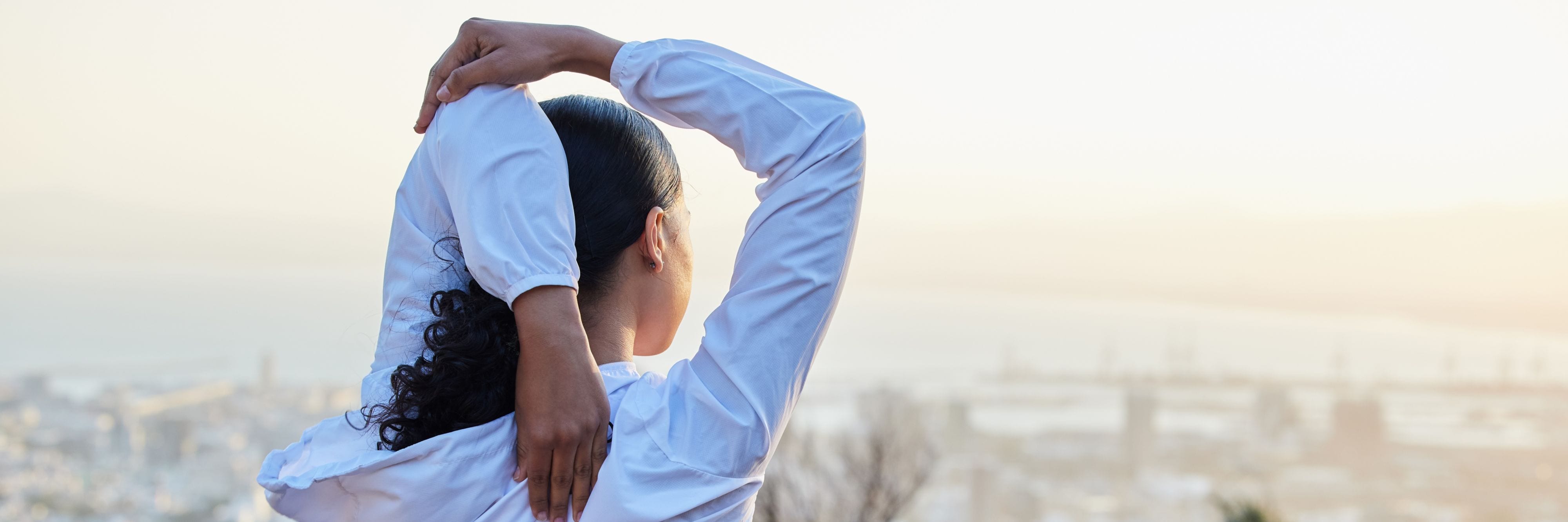 Woman Stretching Arm